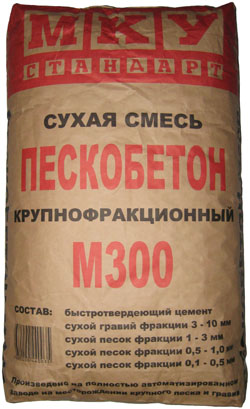 Купить Пескобетон М-300